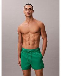Calvin Klein - Short Drawstring Swim Shorts Ck Essentials - Lyst