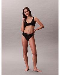 Calvin Klein - Bralette Bikinitop - Lyst