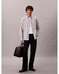 Calvin Klein - Camicia Button-Down Classica - Lyst