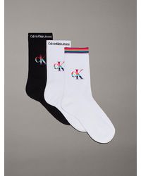 Calvin Klein - 3 Pack Crew Socks - Pride - Lyst