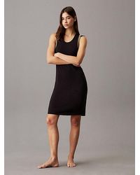 Calvin Klein - Trägerkleid Für Den Strand - Lyst