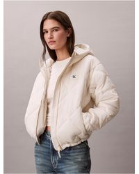 Calvin Klein - Calvin Klein Short Puffer Jacket - Lyst