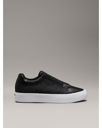 Calvin Klein - Logo Slip-On Trainers - Lyst