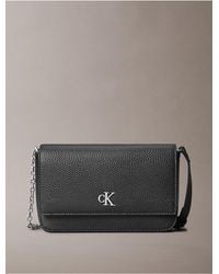 Calvin Klein - Archive Hardware Flap Crossbody Bag - Lyst
