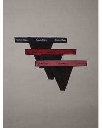 Calvin Klein - 3-Pack Strings - Lyst