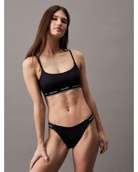 Calvin Klein - Bralette Bikini Top - Ck Meta Legacy - Lyst