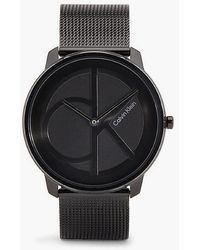 Calvin Klein - Horloge - Iconic Mesh - Lyst