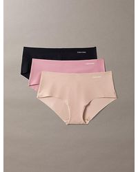 Calvin Klein - 3 Pack Hipsters Invisibles - Lyst