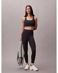 Calvin Klein - Sport Quick Dry High Rise 7 8 Gym Leggings - Lyst