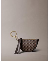 Calvin Klein - Ciondolo Per Borsa Con Logo Con Emblema E Mini Zip - Lyst
