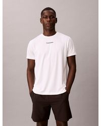 Calvin Klein - Breathable Quick-Dry Gym T-Shirt - Lyst