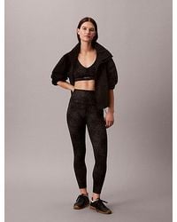 Calvin Klein - Sport Quick Dry High Rise 7 8 Gym Leggings - Lyst