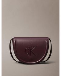 Calvin Klein - Borsa A Tracolla Con Logo Monogramma Stampato - Lyst