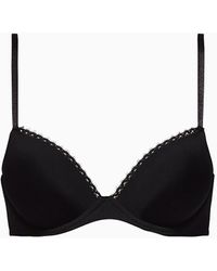 Calvin Klein Sujetador push up - Seductive Comfort - Negro