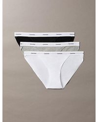 Calvin Klein - 3-Pack Bikinislips - Lyst