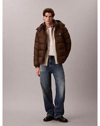 Calvin Klein - Jeans Relaxed Nylon Puffer Jacket - Lyst