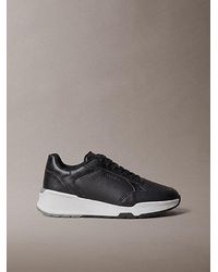 Calvin Klein - Leather Chunky Dad Trainers - Lyst