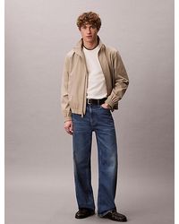 Calvin Klein - Cotton Piqué Tipped Collar T-Shirt - Lyst