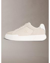 Calvin Klein - Ck Avenue – Wildleder-Sneakers Mit Logo - Lyst