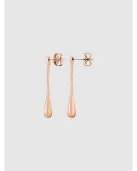 Calvin Klein Pendientes colgantes - Ellipse - Rosa