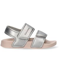 Calvin Klein - Toddlers Signature Velcro Sandals - Lyst