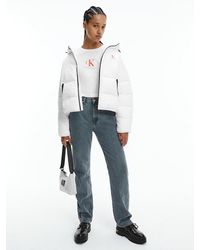 Logo Belt Long Puffer Jacket 