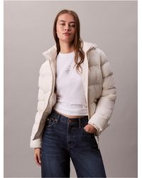 Calvin Klein - Calvin Klein Slim Puffer Jacket - Lyst