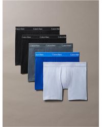 Calvin Klein - 5 Pack Boxer Briefs - Lyst