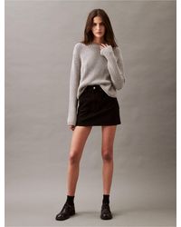 Calvin Klein - Cage Yarn Chunky Sweater - Lyst