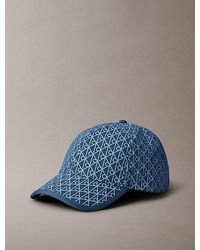 Calvin Klein - Baseballcap Aus Canvas Mit Emblem-Logo - Lyst