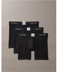 Calvin Klein - 3 Pack Boxer Briefs - Lyst