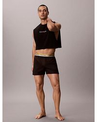 Calvin Klein - Cotton Poplin Boxers Pride - Lyst