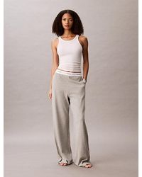 Calvin Klein - Logo Cotton Jersey Pyjama Pants - Lyst