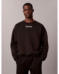 Calvin Klein - Sport Quick Dry Performance Pocket Sweatshirt - Lyst