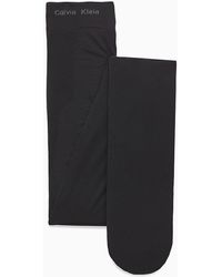 Calvin Klein Medias moldeadoras mates - Negro