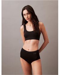 Calvin Klein - Ideal Cotton High Rise Brief - Lyst