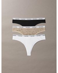Calvin Klein - 3-Pack Brazilian Slips - Lyst