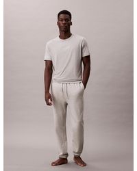 Calvin Klein - Cotton Terry Blend Lounge Joggers - Lyst