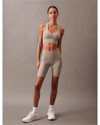 Calvin Klein - Performance Seamless Jersey Ribbed Bike Shorts - Lyst
