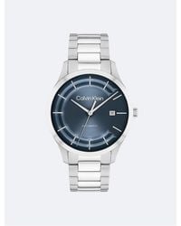 Calvin Klein - Automatic H-Link Bracelet Watch - Lyst