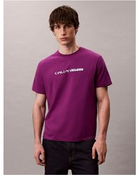 Calvin Klein - Bold Logo Graphic Relaxed T-Shirt - Lyst