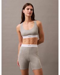 Calvin Klein - Bralette Cotton Modal Rib - Lyst