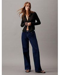 Calvin Klein - Baggy Jeans Met Extreem Lage Taille - Lyst