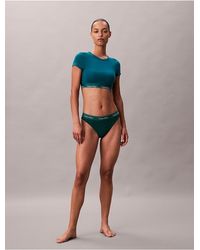 Calvin Klein - Icon Cotton Modal Lightly Lined T-Shirt Bralette - Lyst