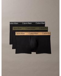 Calvin Klein - 3 Pack Low Rise Trunks Micro Stretch - Lyst