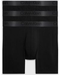 Calvin Klein - 3 Pack Boxer Briefs - Ck Black - Lyst