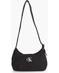 Calvin Klein - Recycled Nylon Shoulder Bag - Lyst