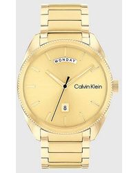 Calvin Klein - Reloj de pulsera con esfera de rayos de sol - Lyst