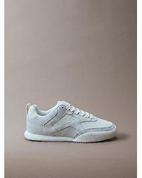Calvin Klein - Ck Kayla Suede Runner Trainers - Lyst