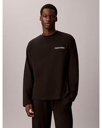 Calvin Klein - Pyjama Top Cotton Classics - Lyst